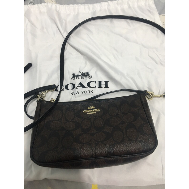 Coach Tas Selempang Hitam