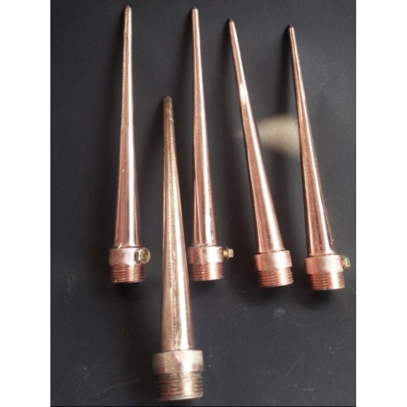 tombak anti petir 3/4" splitzen tembaga asli import panjang 50cm tembaga murni asli tembaga