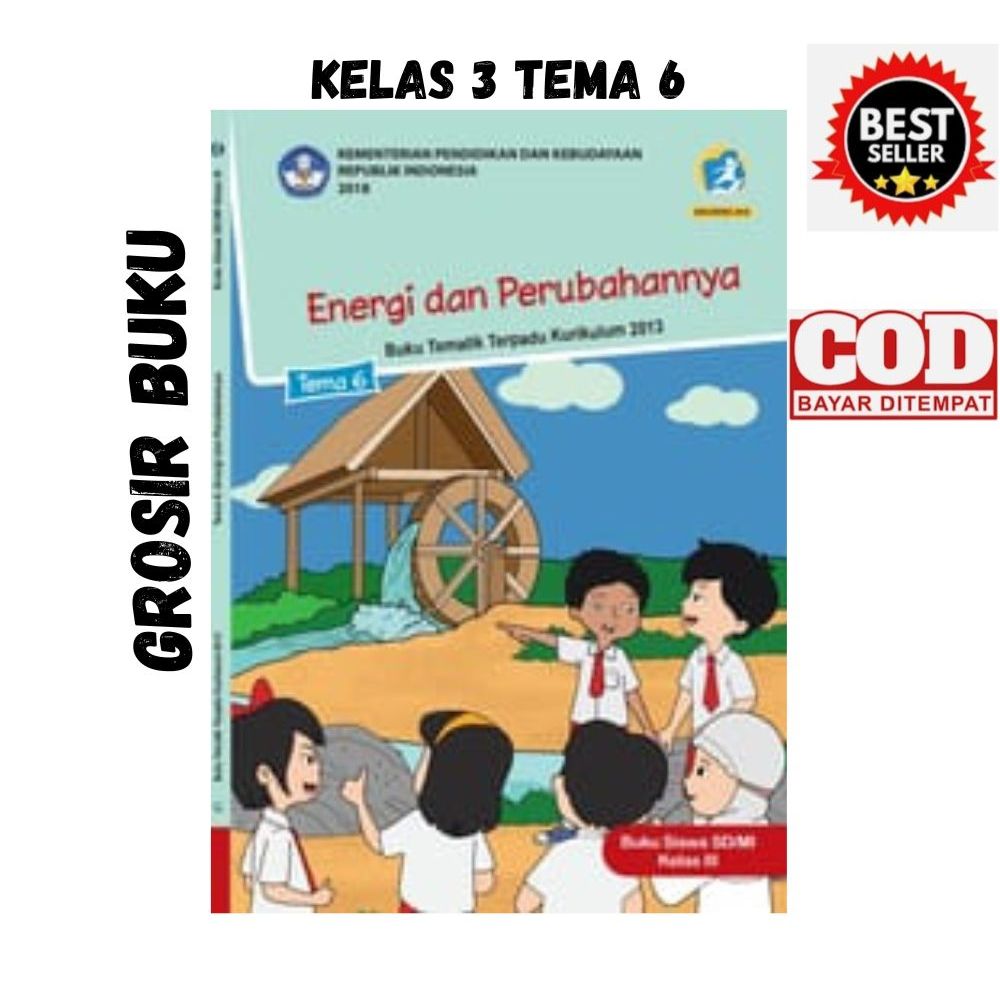 Buku Tema 6 Kelas 3 Revisi 2018 Buku Tematik