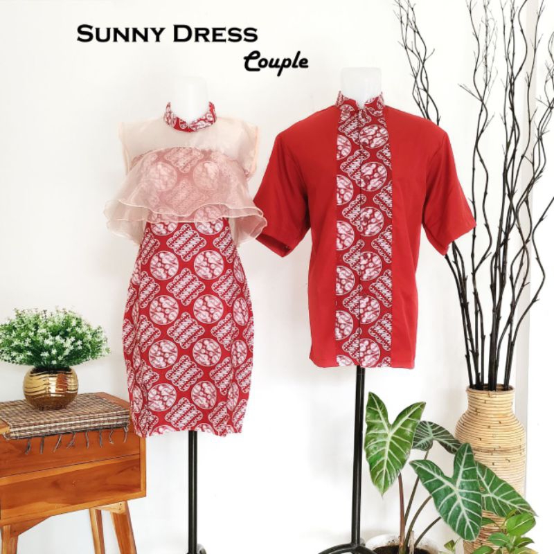 Sunny Dress | Dress Imlek Couple | Dress Imlek Anak | Dress Imlek Terbaru | Kemeja Imlek | Koko Imle