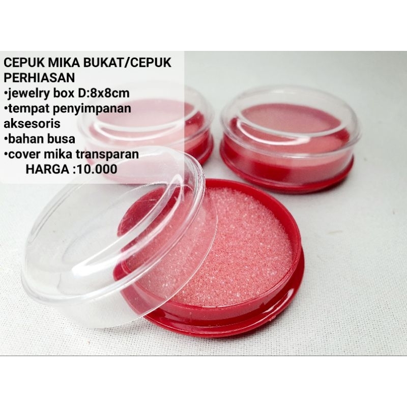 

CEPUK MIKA BUKAT/CEPUK PERHIASAN