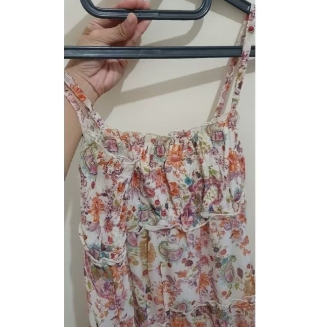 Floral Dress Panjang