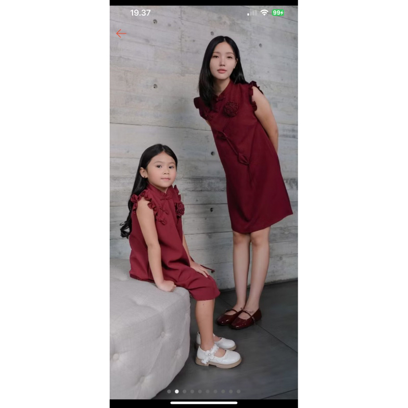 NEW - BAJU COUPLE IMLEK CNY MOM AND KIDS