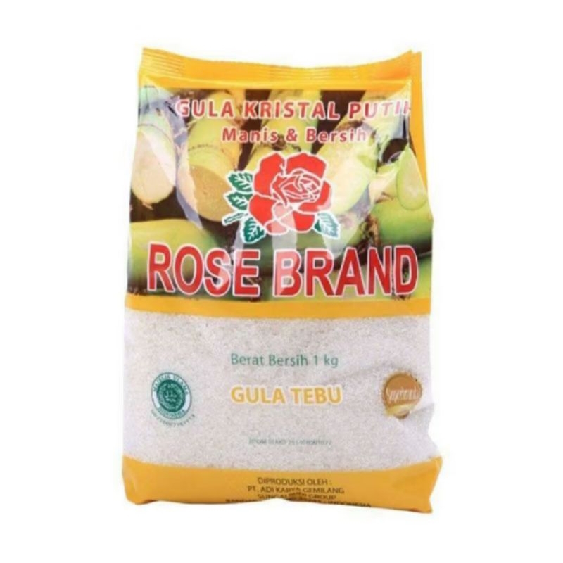 

Gula pasir rosebrand kuning 1kg/gula rosebrand 1kg kuning
