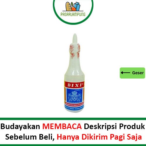 

Cuka Masak Dixi Per Botol 100ml Pasar Lampung