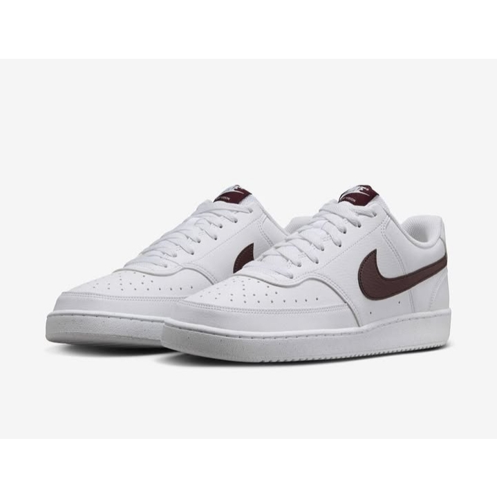 Sepatu Nik3 Court Vision Lo White Brown