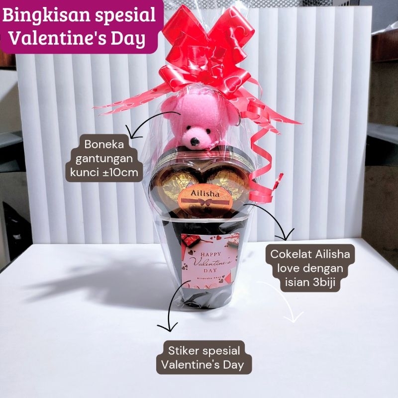 

READY / Spesial Valentine's Day / Bingkisan mini edisi Valentine / kado valentine untuk cewek / hadiah valentine buat cewek / hampers valentine / buket valentine / valentine gift / kado ulang tahun / kado anniversary / kado valentine anak