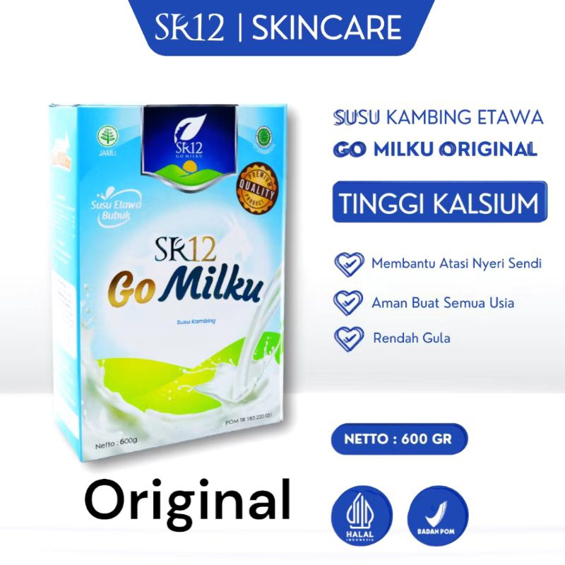 

gomilku sr12 susu kambing etawa Original tinggi kalsium