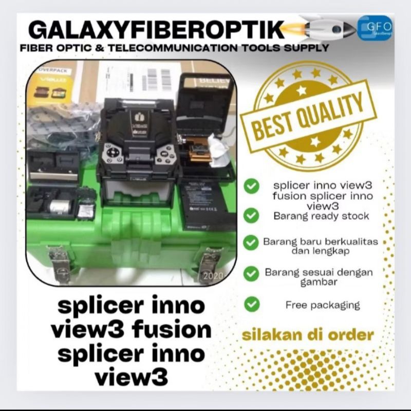 splicer inno view3 / fusion splicer inno view3 / splicer inno / splicer inno original