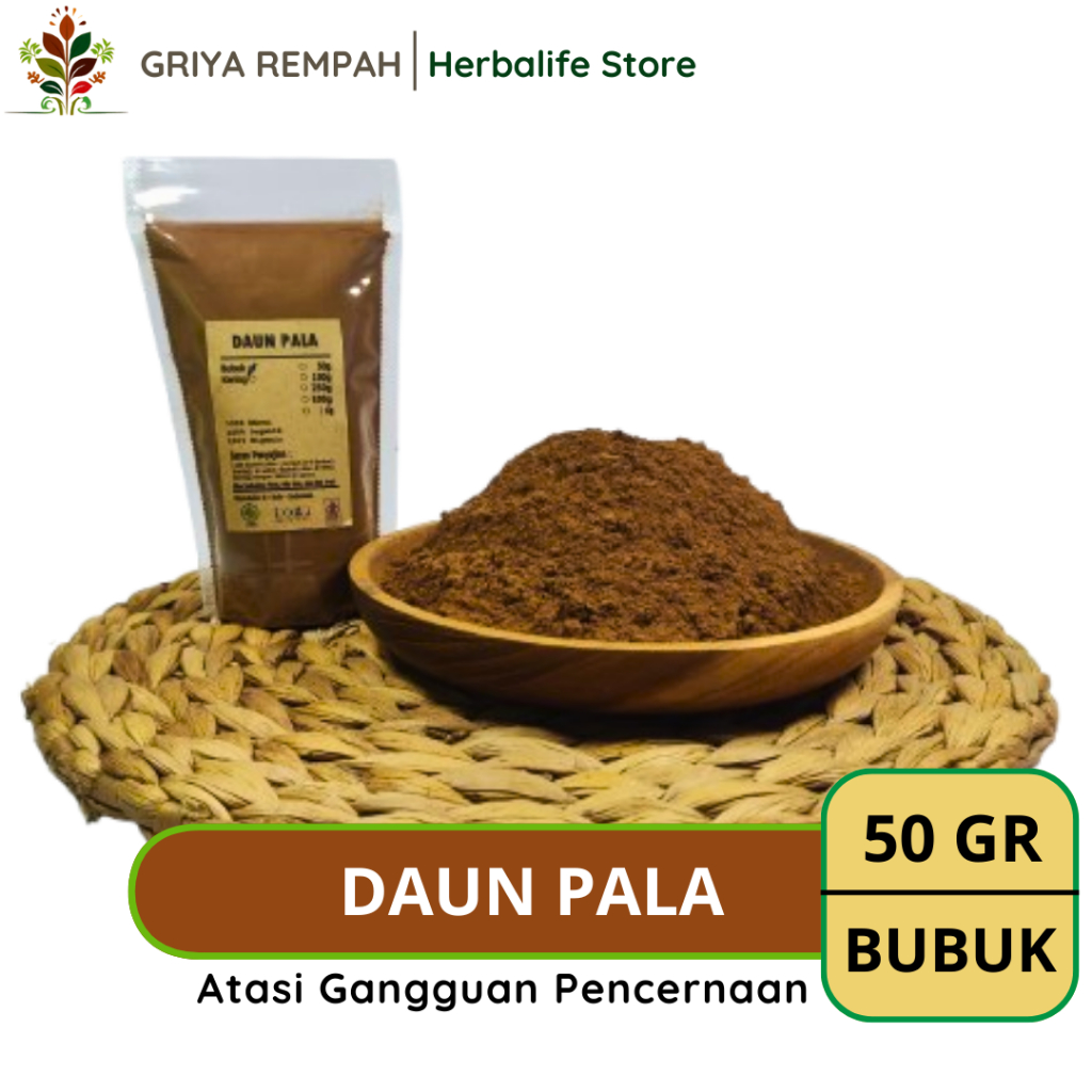 

DAUN PALA BUBUK 50 GRAM Polo Herbal Alami Simplisia Premium untuk Ramuan Jamu Tradisional & Kesehatan Myristica fragrans