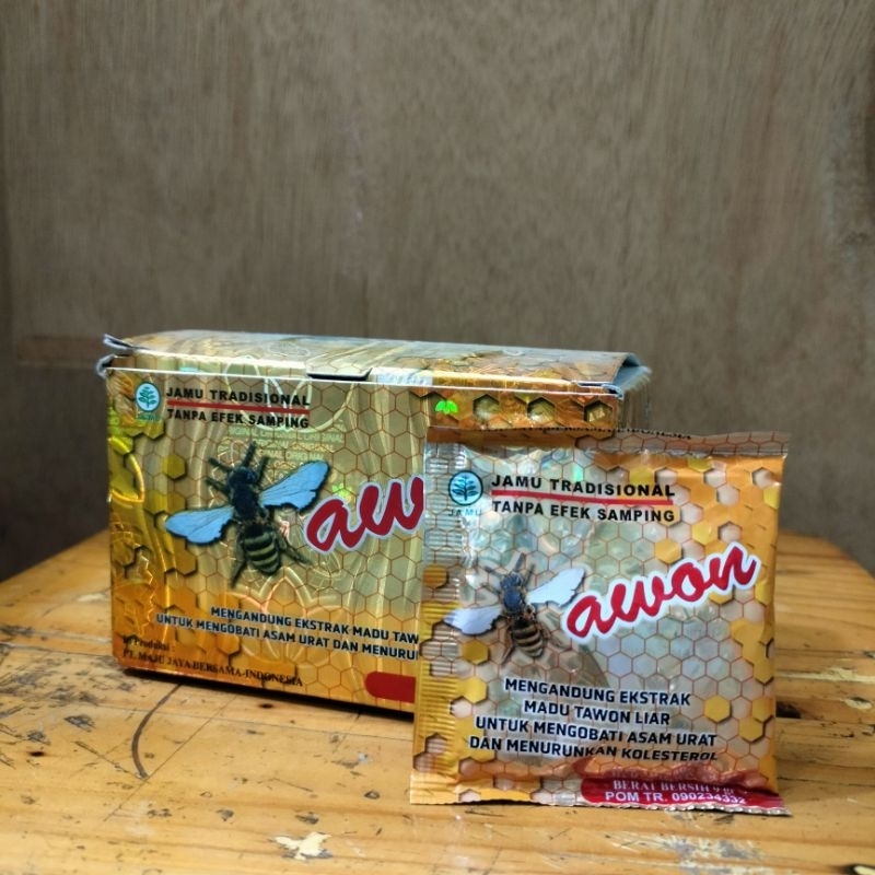 

tawon jamu kolesterol/asam urat