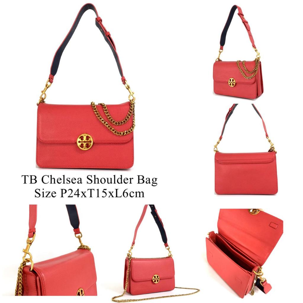 TB Chelsea Applique Colorblock Convertible Shoulder Bag