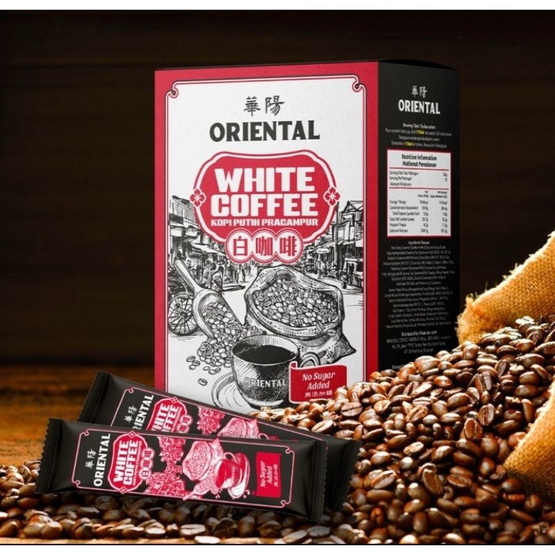 

no sugar added White kopi