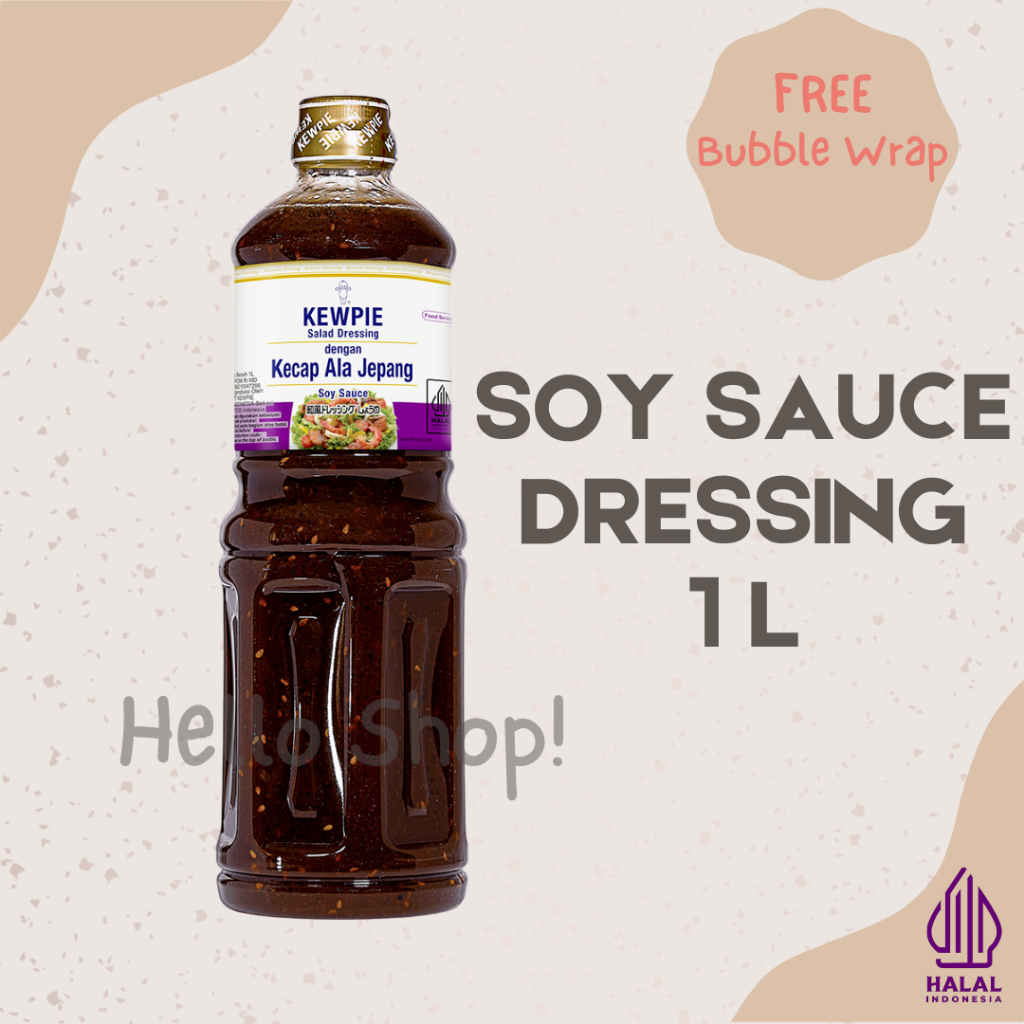 

KEWPIE Salad Dressing Soy Sauce 1 Liter