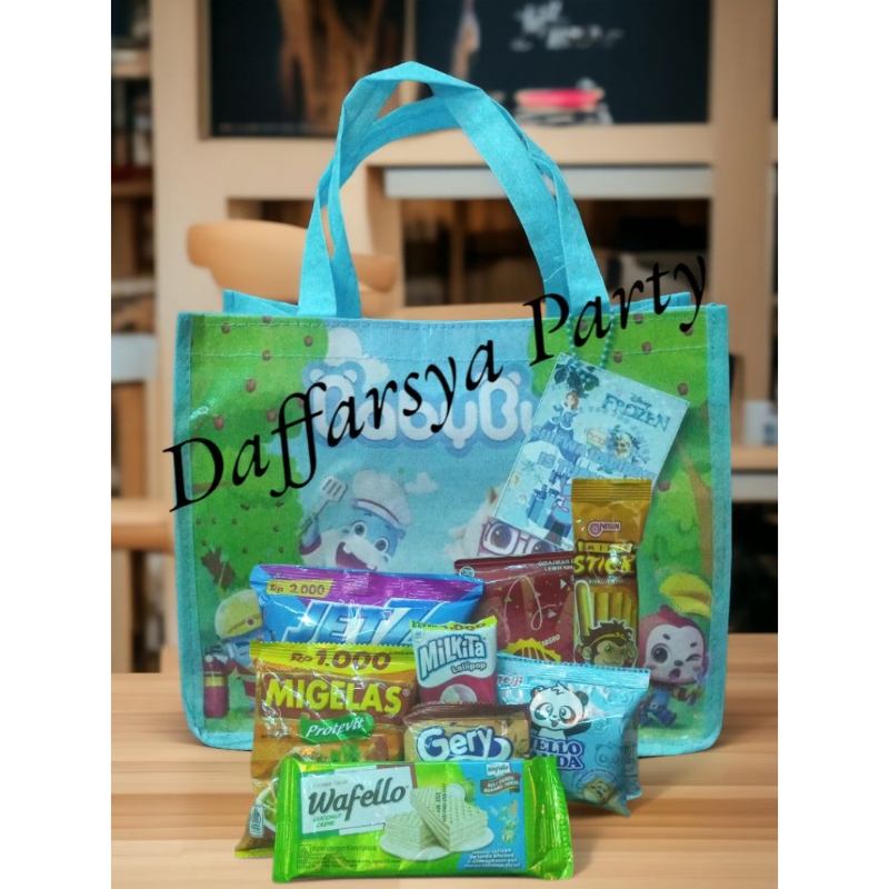 

Paket Bingkisan Snack Ulang Tahun Anak Goodie Bag D4