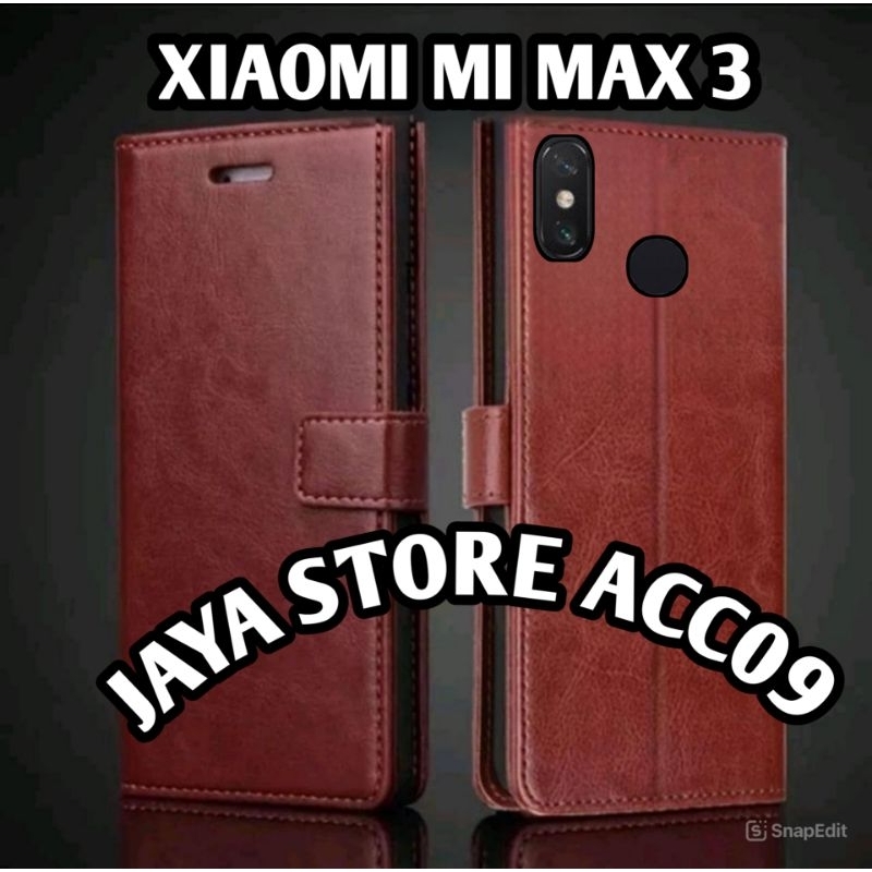 CASE XIAOMI MI MAX 3/MI MAX 2/MI MAX 1 FLIP COVER SARUNG CASE DOMPET