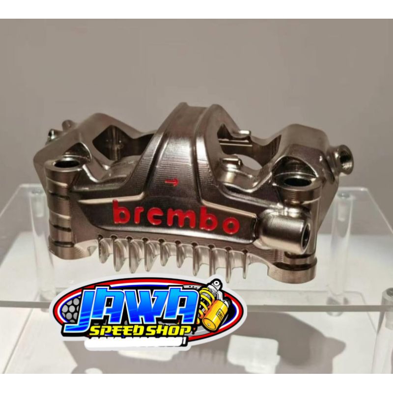Kaliper Br*mb* 4P GP4LM WSBK pitch 100mm cnc billet