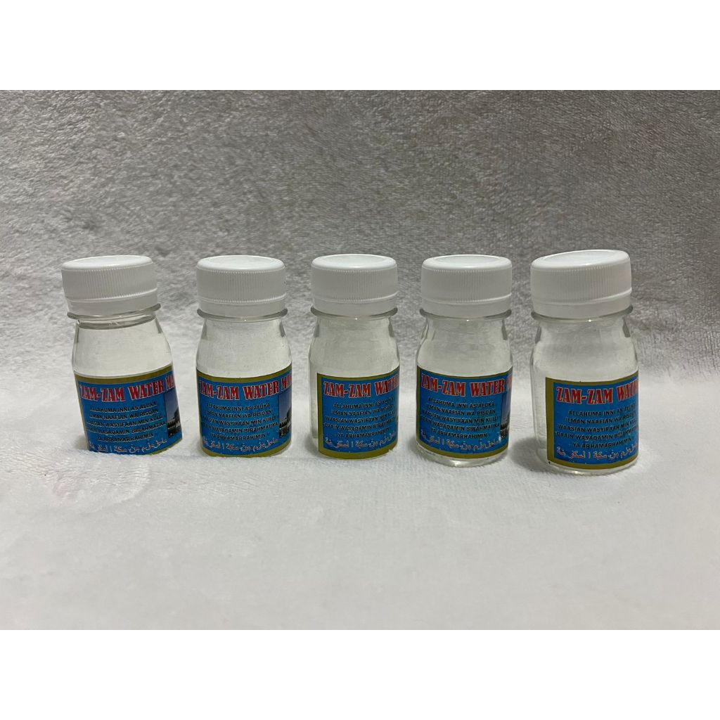 

Air Zamzam kemasan 50ml beli 2 gratis 1
