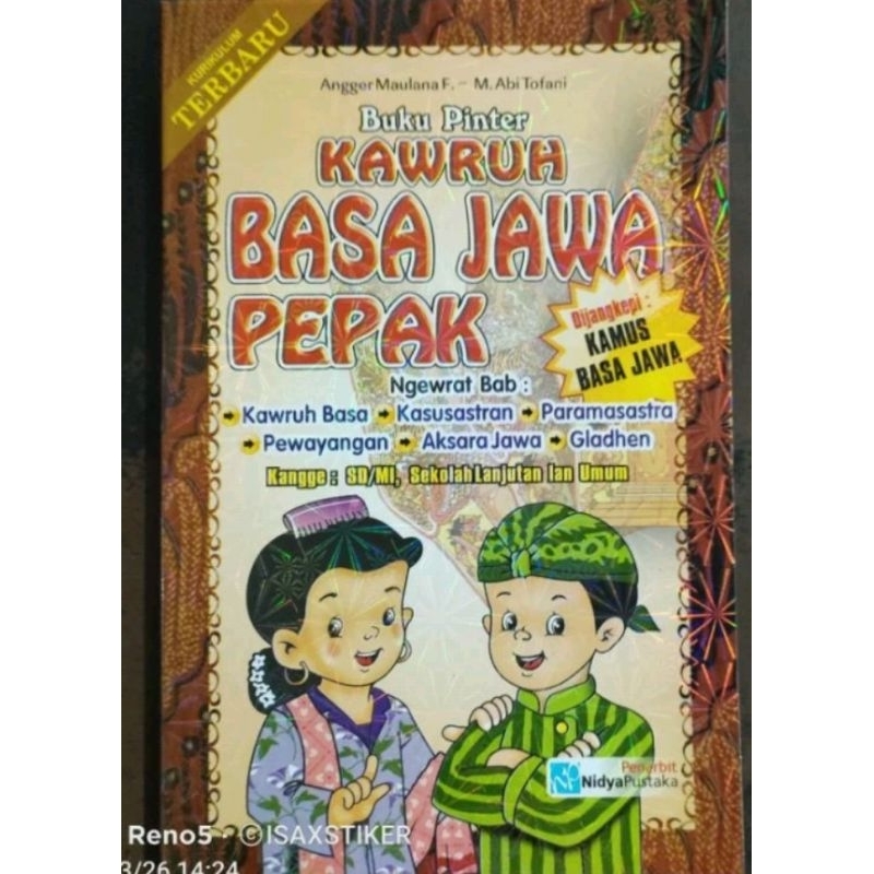 PEPAK BAHASA JAWA