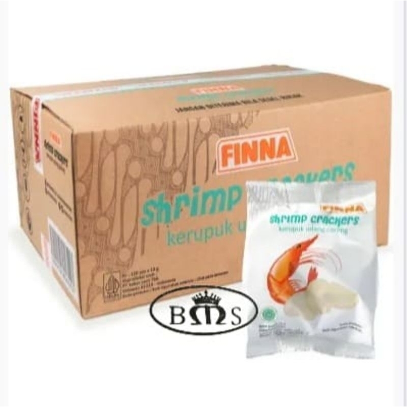 

FINNA Kerupuk Udang Goreng Shrimp Crackers 1/4 dos (30pack x 10g)