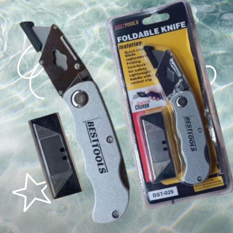 

Cutter Foldable Knife / Cutter Lipat