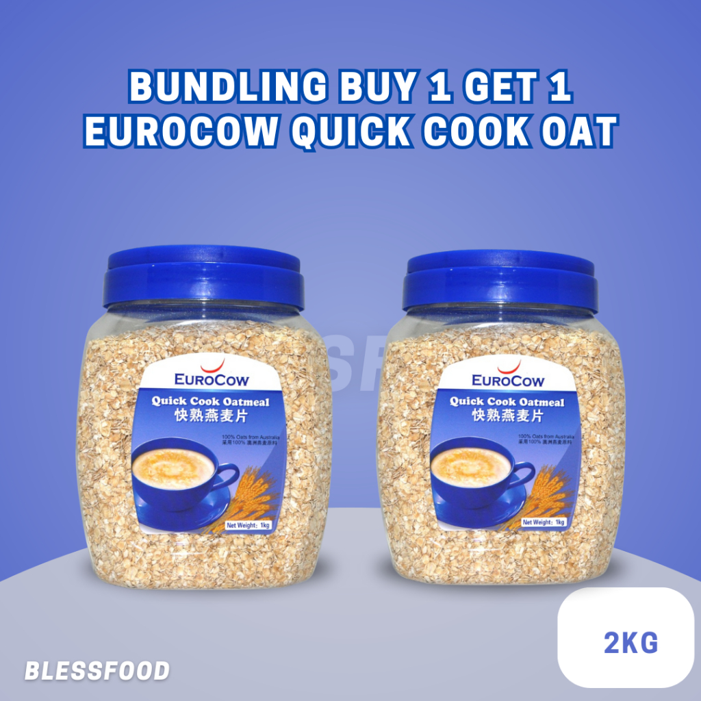 

BUY 1 GET 1 Eurocow Quick Cook Oatmeal