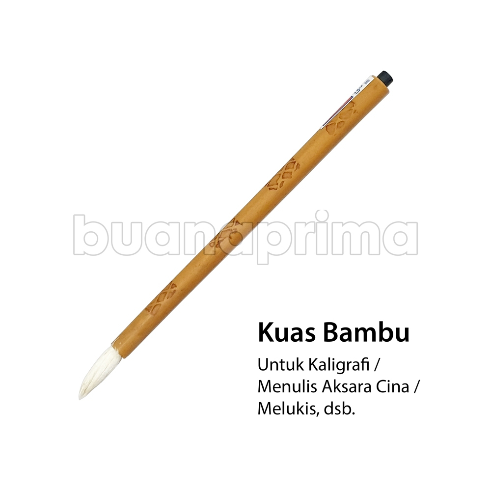 

Kuas Kaligrafi Aksara Cina Lukis Menulis Lettering Mopit Bambu