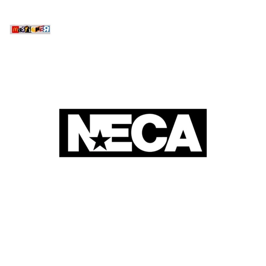 

sticker NECA toys logo stiker