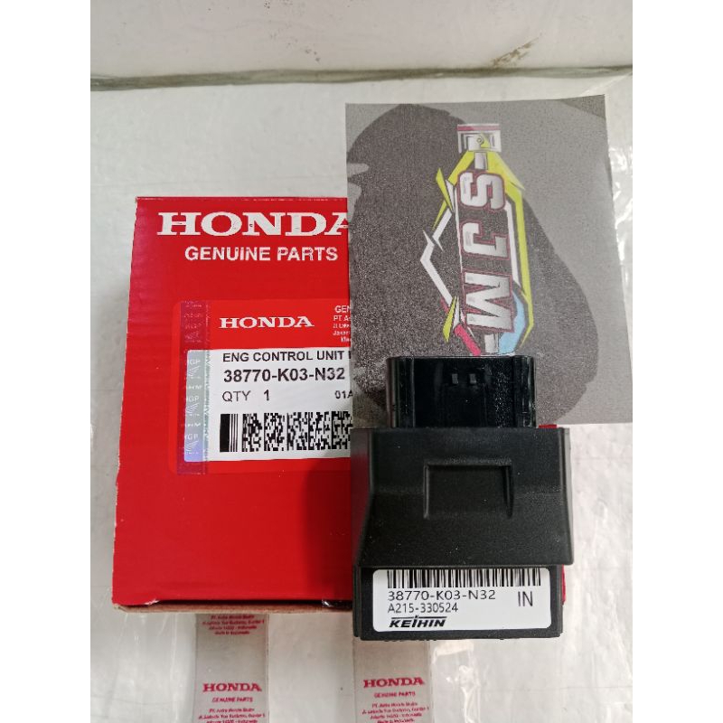 ECU CDI HONDA REVO FIT INJEKSI PGM FI INJEKSI KODE-K03