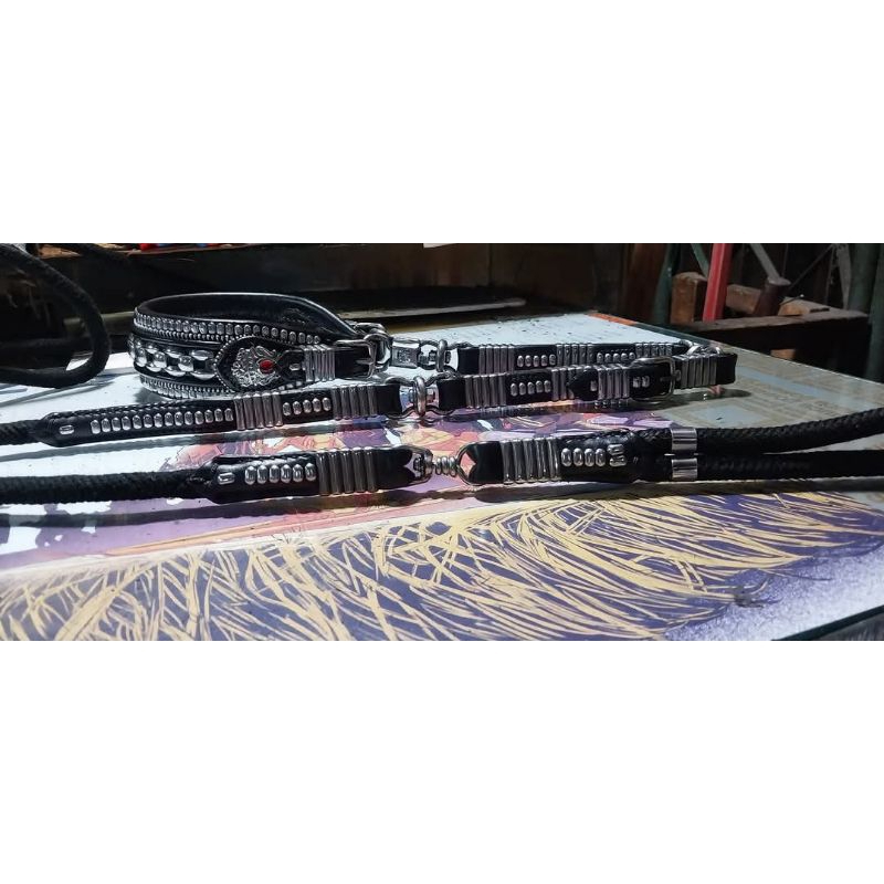 Tali berburu anjing tali petik sambung tiga