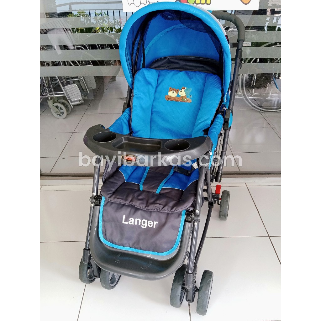 DOES 'Langer' Stroller 3in1 murah / kereta dorong bayi / kereta bayi / dorongan bayi / troli bayi (P