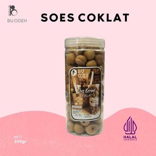 

Soes Cokelat Kering Bu Odeh Toples 1300ml Best Seller