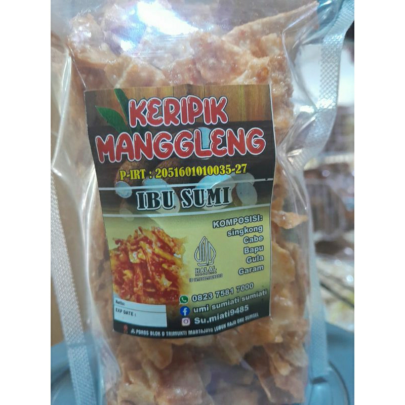 

keripik mangleng ibu sumi