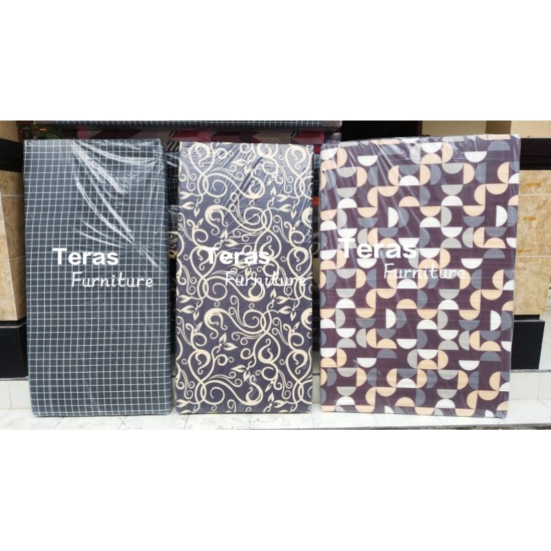 [Extra Bantal+Guling] Kasur Busa Tebal 10 cm Kasur Busa Spon Tidak Mudah Kempes Kasur Busa 90x200 Ka