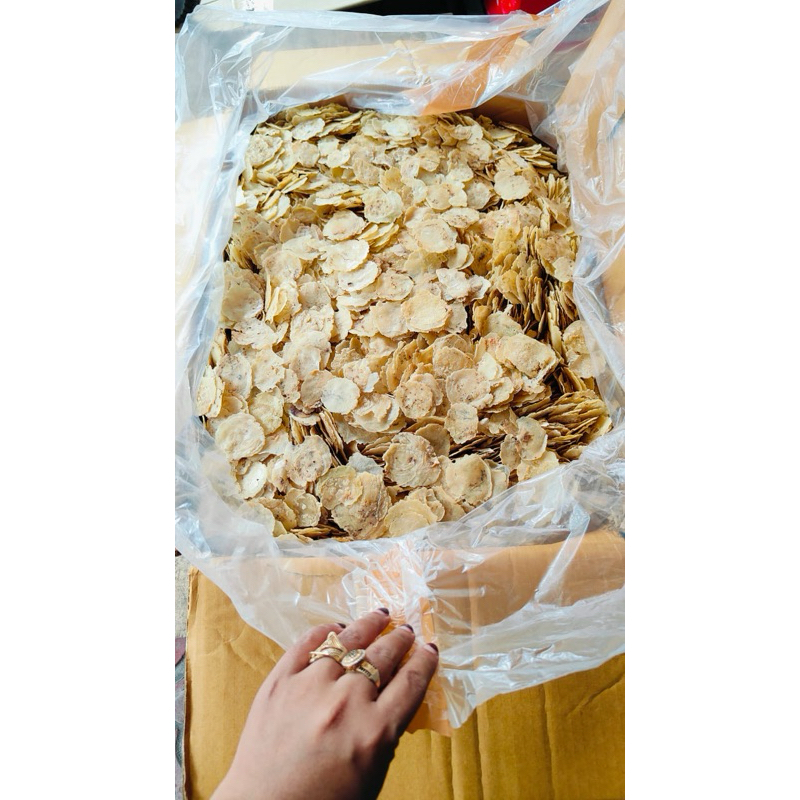

blinjo mentah kriuk krispy enak banget 1/2kg
