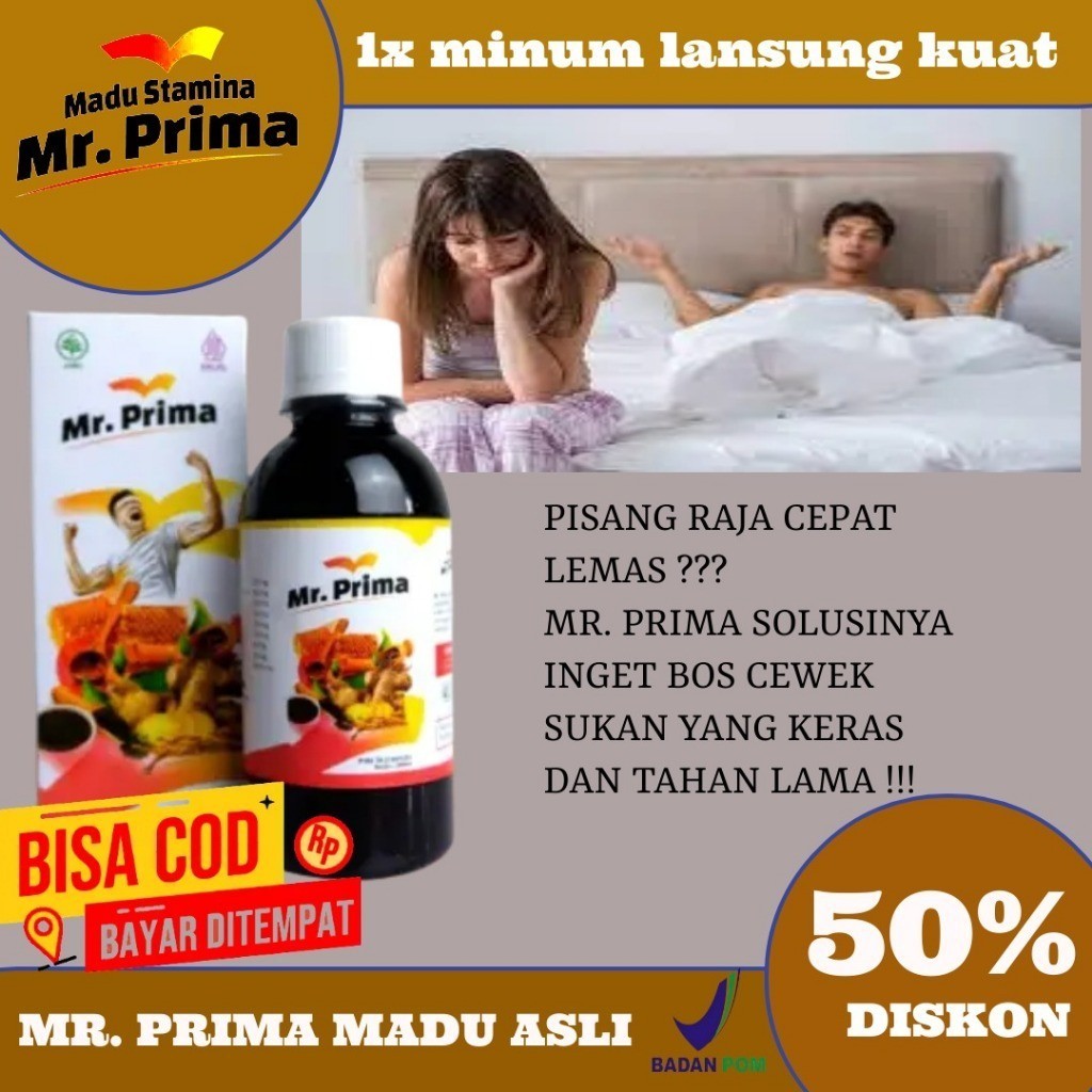 

[PROMO]READY 1 BOTOL MADU MR PRIMA BIKIN KUAT TAHAN LAMA STAMINA PRIA PROMO BESAR BESARAN BIG SALE