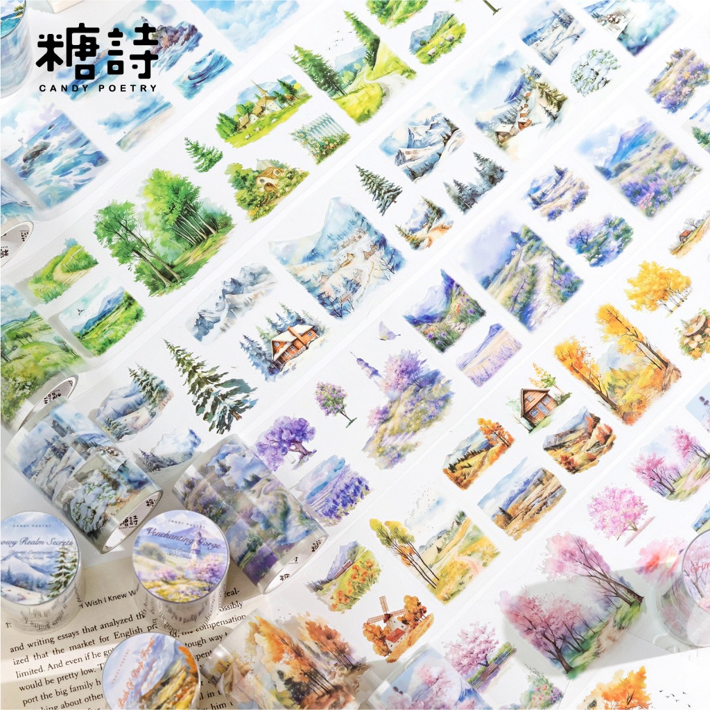 

[Artopia] 1 Roll 2m Sticker Natural Landscaping Series NLS Nature Alam Pemandangan Scenery Musim