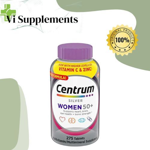 VI SUPPLEMENTS - Centrum Silver Women 50+ Vitamin C + Zinc Isi 275 Tablet
