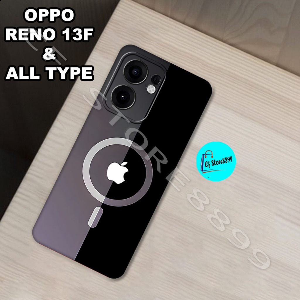 (CFS4) Softcase procamera Hp OPPO RENO 13F Motif IPHONE Case OPPO RENO 13F  karet lentur  Silikon Tp