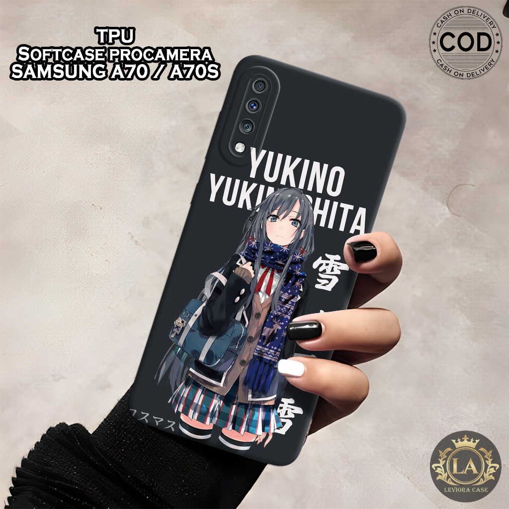 Case Samsung A70 / A70s Terbaru - Leviora Case - Fashion Case Anime Cewe - Softcase Samsung A70 / A7