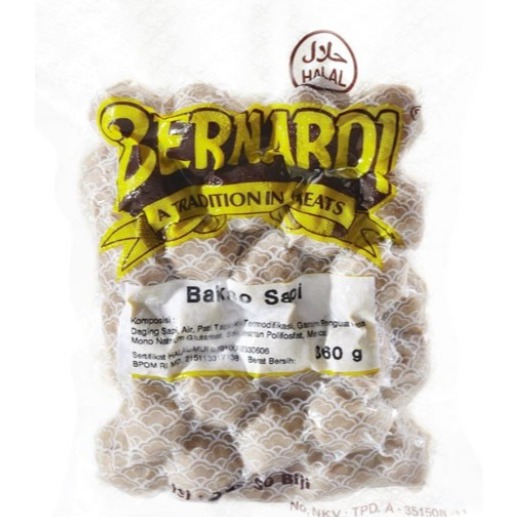 

BERNARDI Bakso Sapi Kecil 50pc - GOSEND GRAB Only!!!