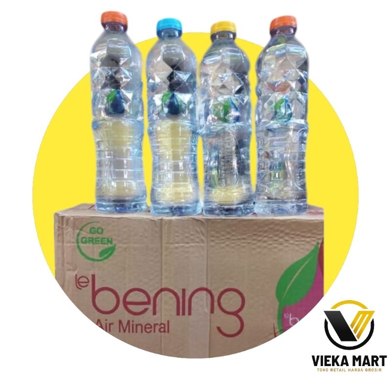 

Le Bening Air Mineral Botol 600ml Dusan (600ml x 24 botol)