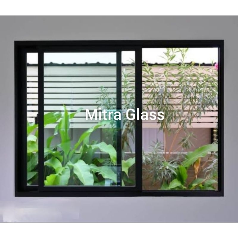 jendela sliding Aluminium L120 x T120