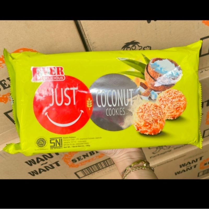 

Ever Delicious Cookies Just U 150gr Coconut Cookies