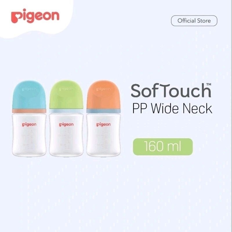 Pigeon Wide Neck 160ml BPP dan PPSU ORIGINAL