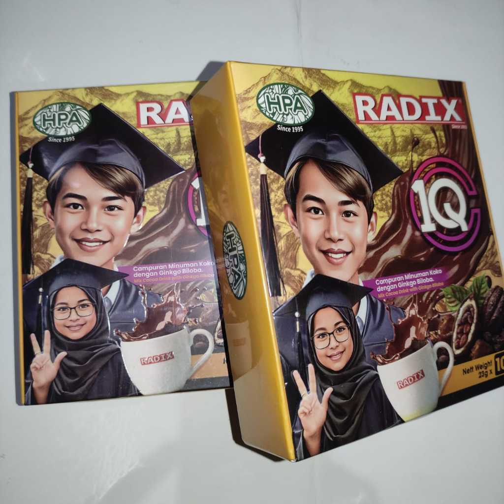 

HPA Radix IQ Nutrisi Anak Rasa Coklat Isi 10 Sachet