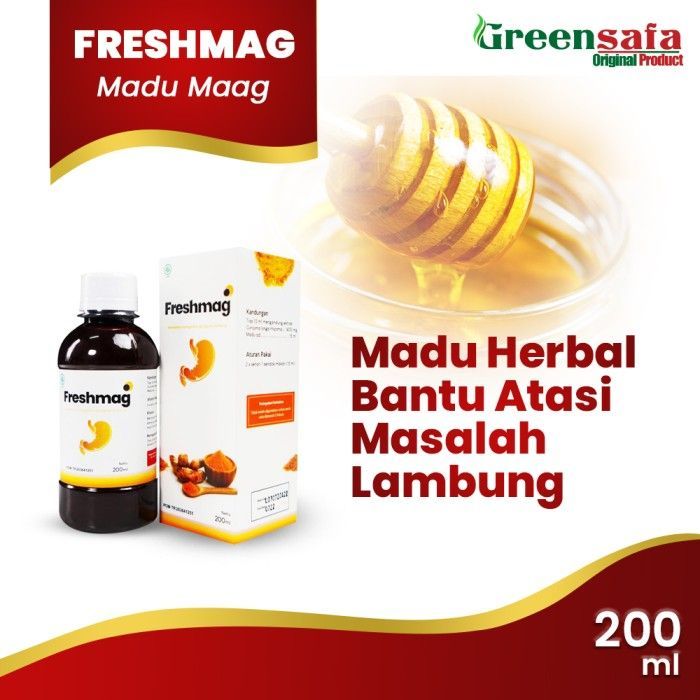 

[PROMO]Freshmag Madu Herbal Sembuhkan Sakit Maag Gerd Asam Lambung Tingkatkan Nafsu Makan Magh Lancarkan Pencernaan Isi