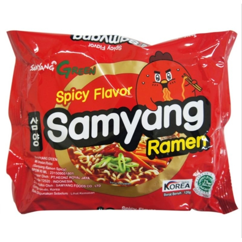 

Samyang Green Samyang Ramen Spicy Flavor 120 g