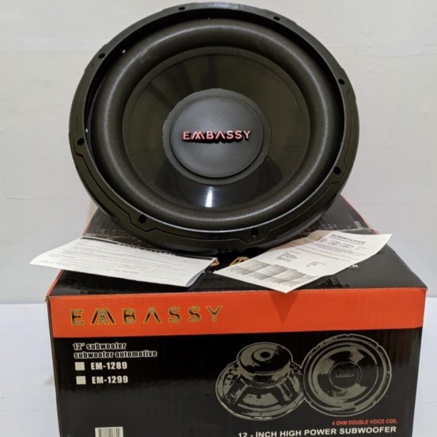 Subwoofer 12 inch  Pasif Audio Mobil