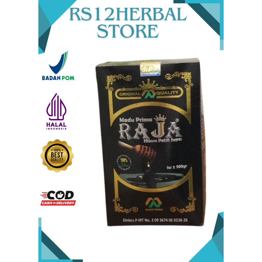 

Madu Prima RAJA Madu Hitam Pahit Prima Raja Kemasan 500 gram / Madu Hitam Raja 500gram